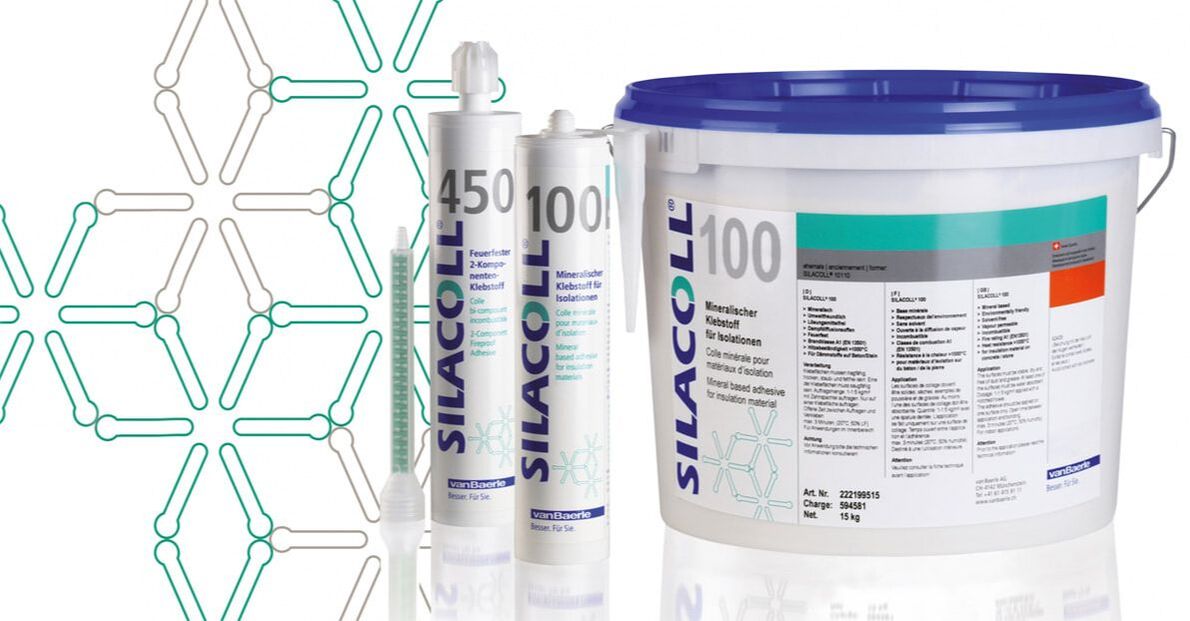 silacoll incombustible adhesive